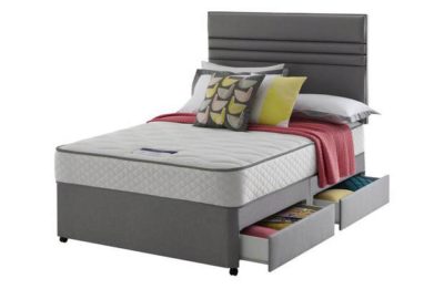 Silentnight Levison 1000 Memory Double 4 Drawer Divan